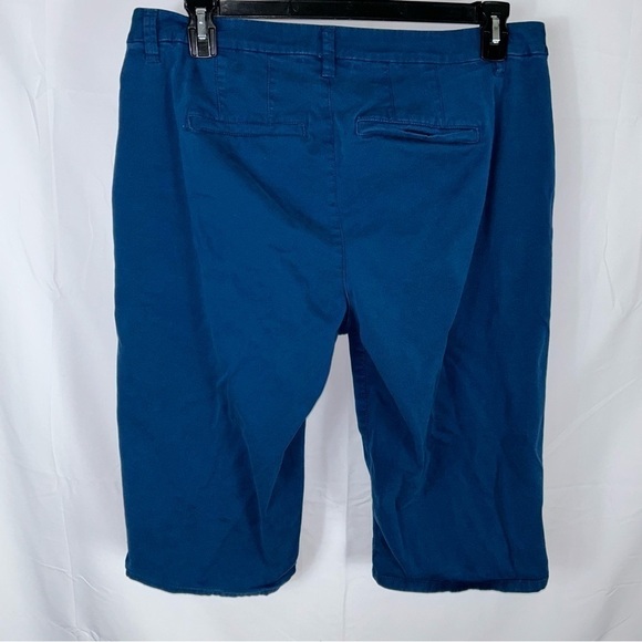 Lane Bryant Capri Pedal Pusher Lyocell Blend Slim Straight Leg Pockets Pants - Picture 6 of 8